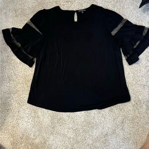 Adrianna Papell black dress shirt